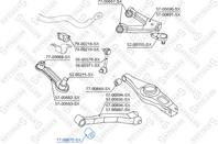 77-00670-sx сайлентблок заднего продольн. рычага mitsubishi pajero iii/montero v65w/v75w 00-06