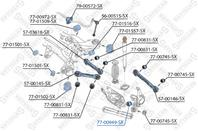 77-00949-sx сайлентблок рычага плав. bmw e87/e90 04