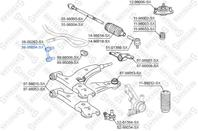 56-98004-SX_тяга стабилизатора переднего!Toyota Corolla EE100/CE100/AE100 92-95