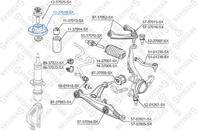 12-37010-sx опора амортизатора переднего honda civic all 91-95