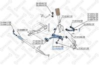 57-00182-SX_рычаг нижний правый! Alfa Romeo 159/B