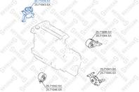 25-71039-sx подушка двс правая mazda 323 ba 1.3i-2.0i 94-98