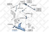 57-02839-sx рычаг правый audi a2 1.4tdi/1.6fsi 00-02