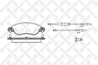 840 004-sx /829 04/fdb1410/573026b колодки дисковые п. citroen c5 1.8i 16v 00