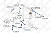 54-03490-sx рычаг задний нижний левый алюм. bmw x3 all 04