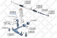 56-01431-SX_тяга стабилизатора переднего!BMW E34/E32 &lt96