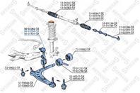 56-02354-SX_тяга стабилизатора переднего!BMW E30/E36 91&gt