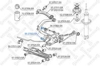 89-37003-sx втулка стабилизатора заднего наружная honda civic 87-91/1.6vtec 91-95/accord &lt98