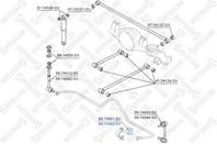 89-74092-SX_втулка стабилизатора заднего центральная! Nissan Patrol Y61 01&gt