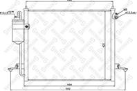 10-45584-SX_радиатор кондиционера! Mitsubishi L200