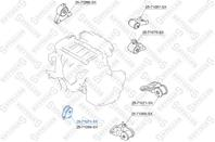 25-71072-sx подушка двс передняя акпп mazda 626 gf/gw 1.8-2.0 97