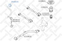 89-61012-SX_втулка стабилизатора заднего центральная! Suzuki Baleno 95&gt