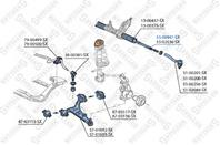 55-00947-sx тяга рулевая с г/у alfa romeo 145/146 1.3/1.6/1.7 94-96