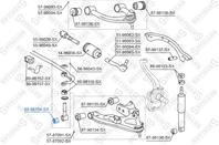 89-98154-SX_втулка тяги стабилизатора переднего! Toyota Land Cruiser UZJ100/HDJ100 98&gt