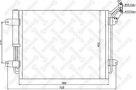 10-45198-SX_!радиатор конд.\ VW Tiguan all 07&gt