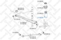 11-51002-SX_пыльник амортизатора заднего! Hyundai Accent/Pony Excel 95&gt