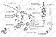 89-37028-sx втулка стабилизатора заднего центральная d13 honda civic eu/ep/es 01