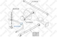 89-51019-sx втулка стабилизатора заднего hyundai terracan 01