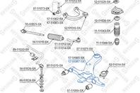 57-51067-sx_рычаг нижний правый! hyundai sonata ef 00-01