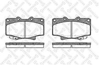 440 004-sx /429 04 колодки дисковые п. toyota land cruiser 2.4-4.5/2.4d-4.2td 90