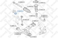 89-98166-sx втулка стабилизатора переднего центральная toyota picnic/avensis verso acm20/clm20 01