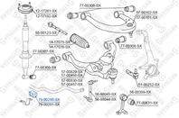 79-00290-sx втулка стабилизатора переднего 28мм toyota land cruiser prado 150 09