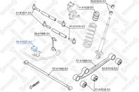 89-61025-SX_втулка стабилизатора центральная! Suzuki Jimny SN413/SN415 98&gt