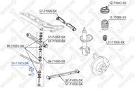 89-71003-sx втулка стабилизатора заднего центральная mazda 626 gd 87-91/323 bf/bw 86