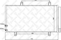 10-45719-SX_радиатор кондиционера! Toyota Camry  Lexus ES 2.4/3.5i 06-12