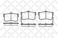 253 002-sx /242 02/222617колодки дисковые з. hyundai sonata 1.8i/2.0i 16v/3.0i 16v с abs 96-98