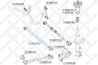 57-98016-SX_рычаг задней подвески передний! Toyota Camry ACV3/MCV30 01&gt