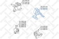 25-19127-sx опора двигателя задняяtoyota avensis 03-08