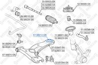 87-98012-sx сайлентблок рычага зад. toyota carina at190/st190 all 92-97