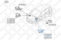 25-73045-SX_подушка ДВС левая! МКПП Daewoo Kalos 1.4 SOHC MPI 02&gt
