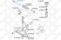 55-74002-sx тяга рулевая nissan sunny &lt91