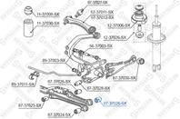 87-37026-sx сайлентблок зад. рычага нижн. honda accord 1.8-2.3/2.0tdi 90-98