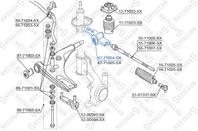 87-71004-sx сайлентблок рычага зад. л. mazda 323/323f all 89-94