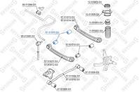 87-51011-sx сайлентблок зад. рычага внутр. hyundai accent all 99