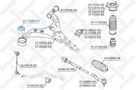 87-53056-sx_сайлентблок рычага пер.! kia sportage