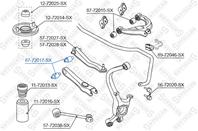 87-72017-sx сайлентблок зад. рычага внутр. mitsubishi galant all 92-96/eclipse 95