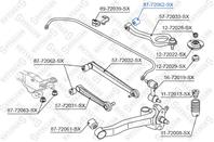 87-72062-sx_сайлентблок зад. рычага внутр.! mitsu