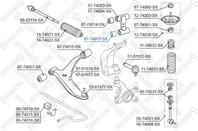 87-74013-sx сайлентблок рычага верхн. nissan primera p10/p11/wp11 all 90