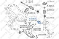 87-71011-SX_сайлентблок рычага зад. л.! Mazda 626 all 91-97/MX-6/Xedos 6 all 91&gt