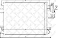 10-45108-sx /ns94801/8fc 351 302-361 [976062e000]радиатор конд. hyundai tucson kia sportage all 04