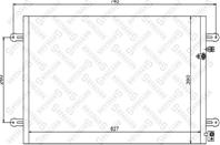 10-45219-sx радиатор кондиционера audi a6 2.0-3.0tdi  quattro 04