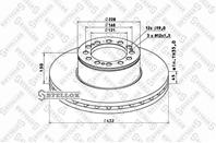 диск тормозной ·MAN WMA M38.../T01/02/03...