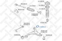 77-00509-SX_сайлентблок переднего рычага задний! Hyundai Santa FE II/Veracruz/IX55 all 06&gt