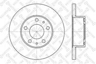 6020-9944-SX_диск тормозной передний! Fiat Ducato