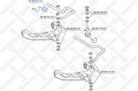 89-98180-SX_втулка стабилизатора переднего централ