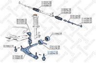 52-00021-sx опора шаровая наружнаяbmw e30 82-94